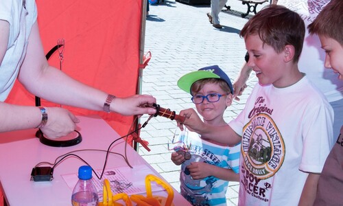 Festiwal Nauki - pokazy w centrum miasta