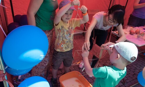 Festiwal Nauki - pokazy w centrum miasta